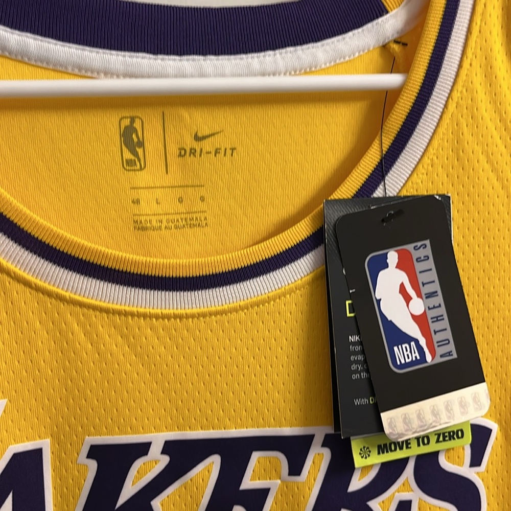 NWT ANTHONY DAVIS LAKERS JERSEY - Picture 3 of 8